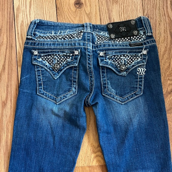 Miss Me Bedazzled Jeans - Picture 2 of 4